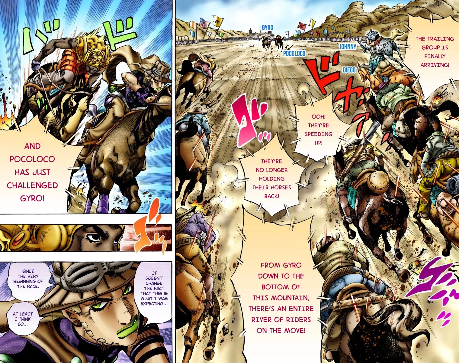 JoJo's Bizarre Adventure Part 7 - Steel Ball Run (Official Colored) chapter 10 page 25