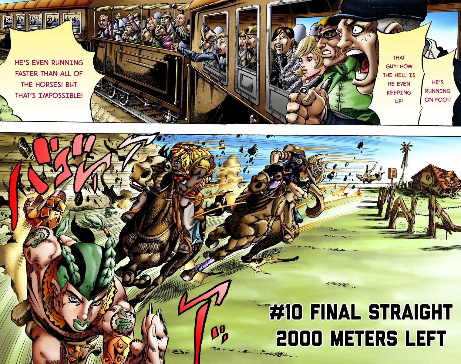 JoJo's Bizarre Adventure Part 7 - Steel Ball Run (Official Colored) chapter 10 page 3