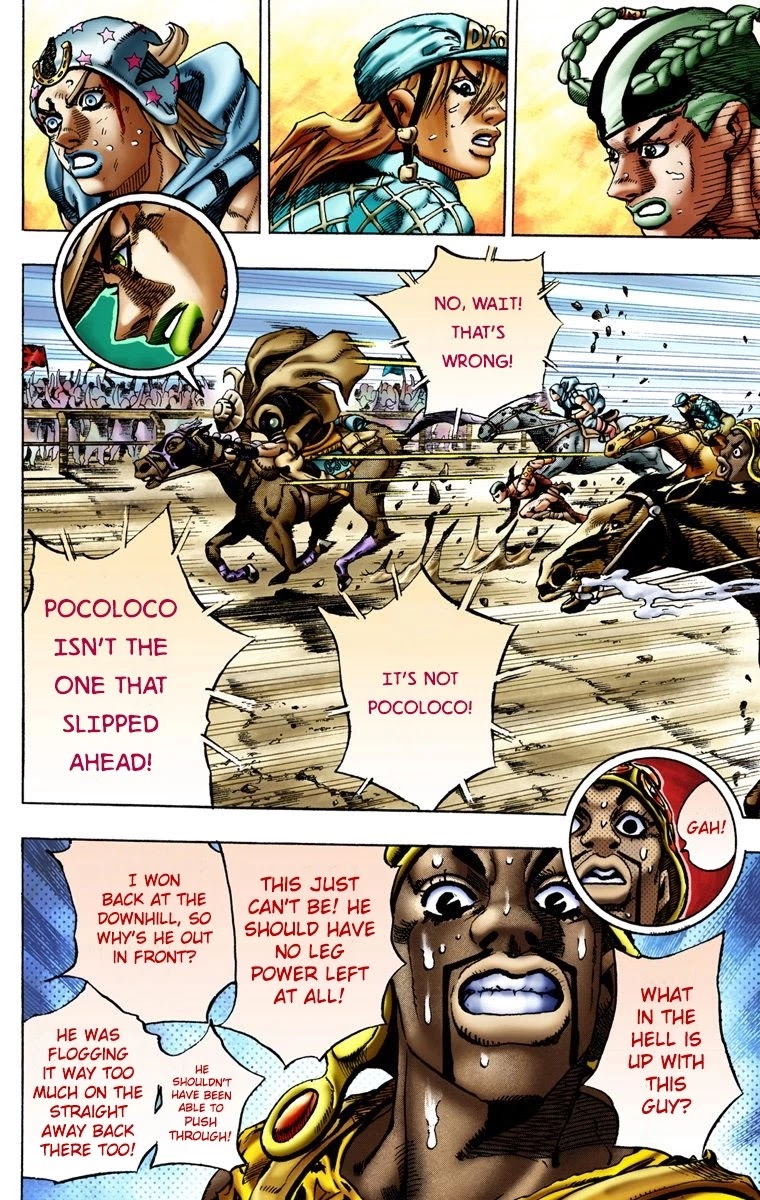 JoJo's Bizarre Adventure Part 7 - Steel Ball Run (Official Colored) chapter 11 page 17