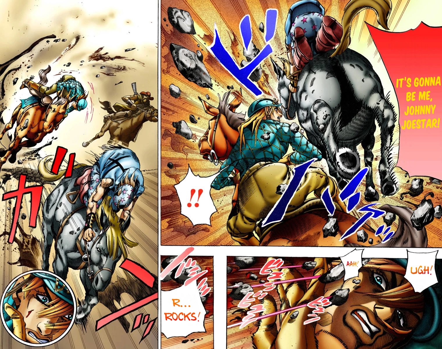 JoJo's Bizarre Adventure Part 7 - Steel Ball Run (Official Colored) chapter 11 page 5