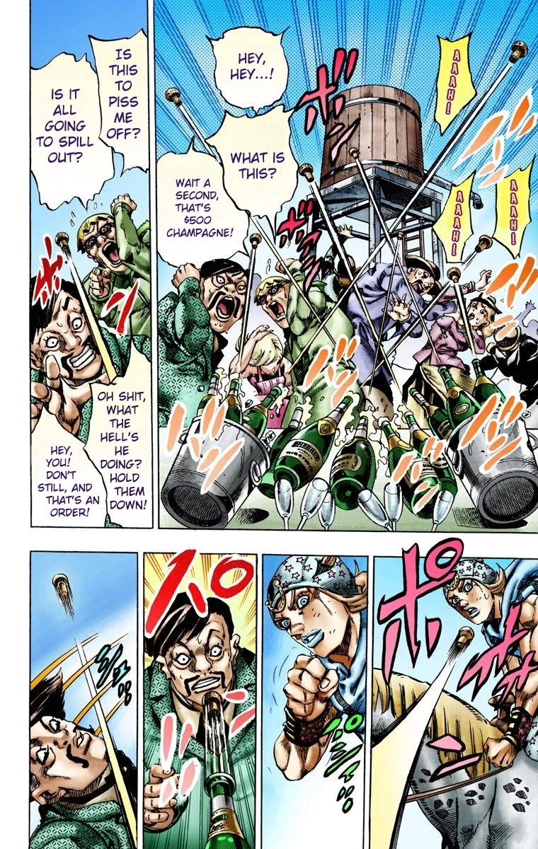 JoJo's Bizarre Adventure Part 7 - Steel Ball Run (Official Colored) chapter 12 page 21