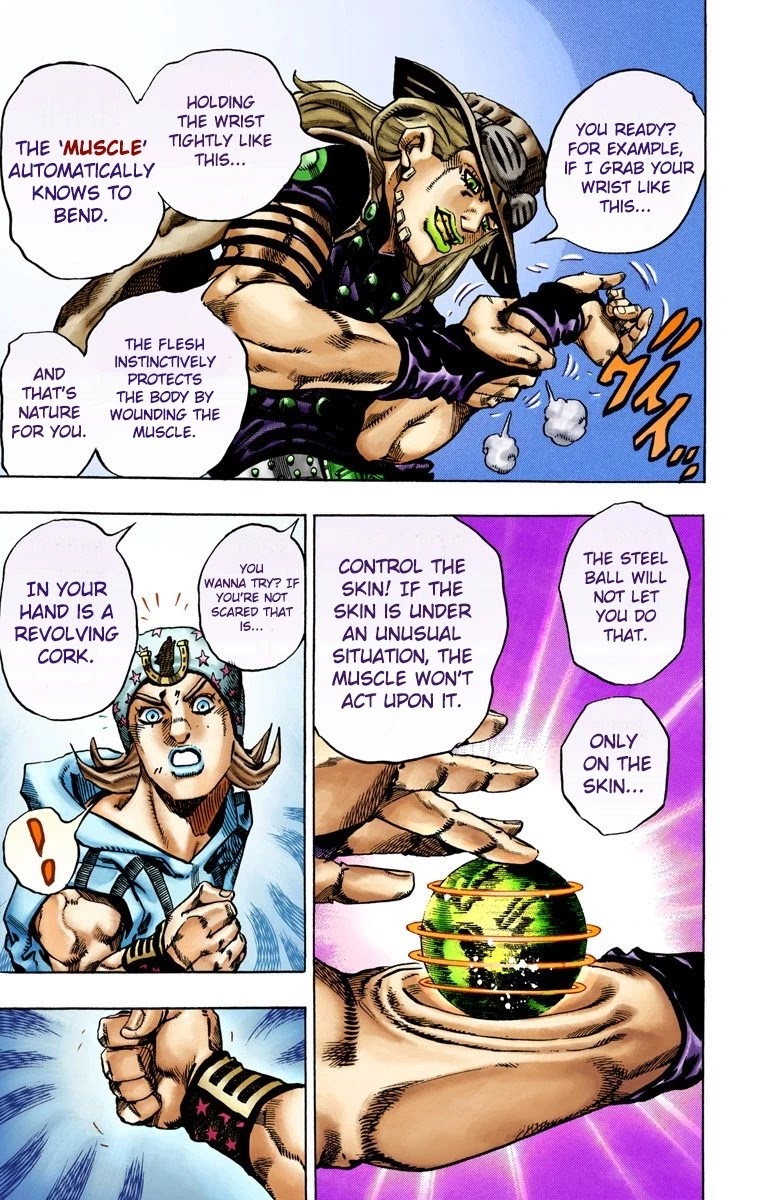 JoJo's Bizarre Adventure Part 7 - Steel Ball Run (Official Colored) chapter 12 page 24