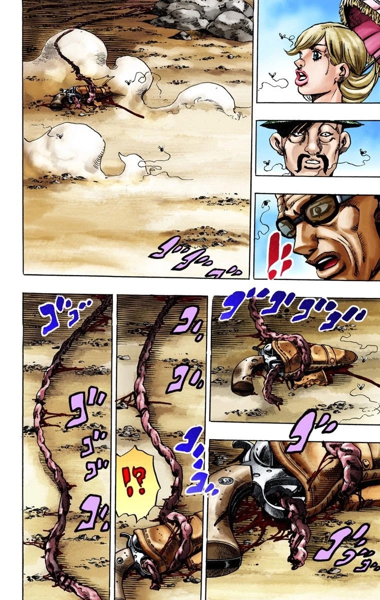 JoJo's Bizarre Adventure Part 7 - Steel Ball Run (Official Colored) chapter 12 page 30