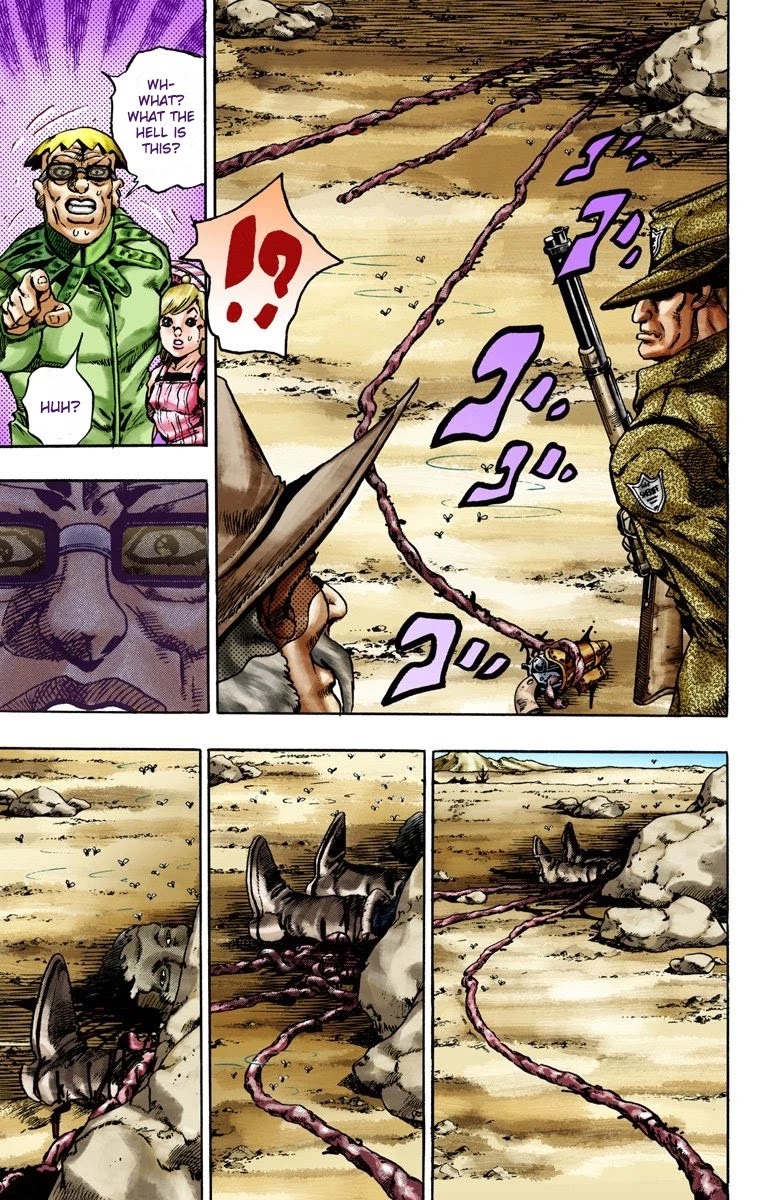 JoJo's Bizarre Adventure Part 7 - Steel Ball Run (Official Colored) chapter 12 page 31