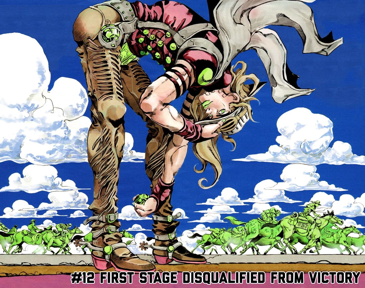 JoJo's Bizarre Adventure Part 7 - Steel Ball Run (Official Colored) chapter 12 page 4