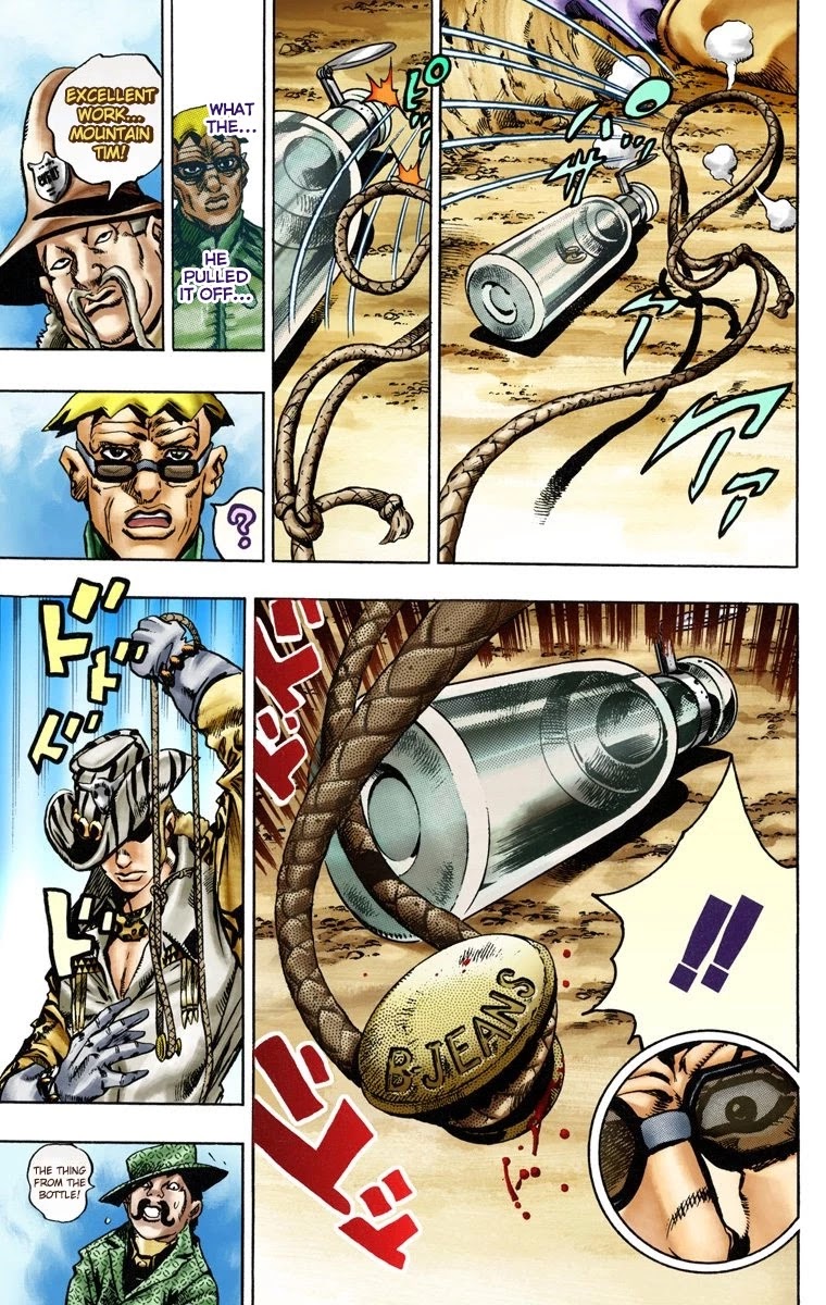 JoJo's Bizarre Adventure Part 7 - Steel Ball Run (Official Colored) chapter 13 page 13