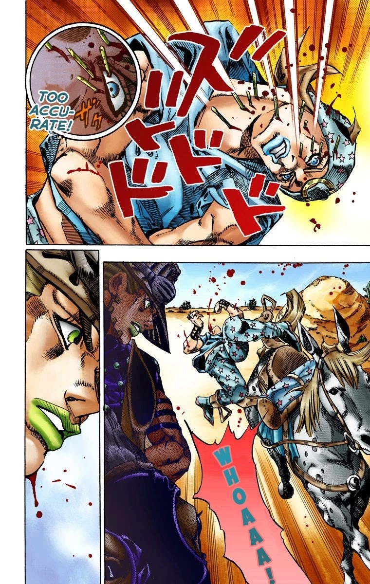 JoJo's Bizarre Adventure Part 7 - Steel Ball Run (Official Colored) chapter 14 page 16
