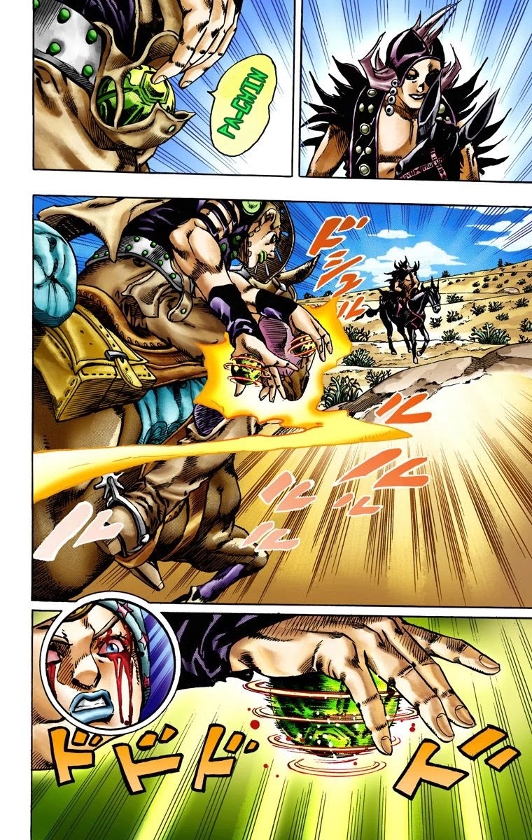 JoJo's Bizarre Adventure Part 7 - Steel Ball Run (Official Colored) chapter 14 page 22