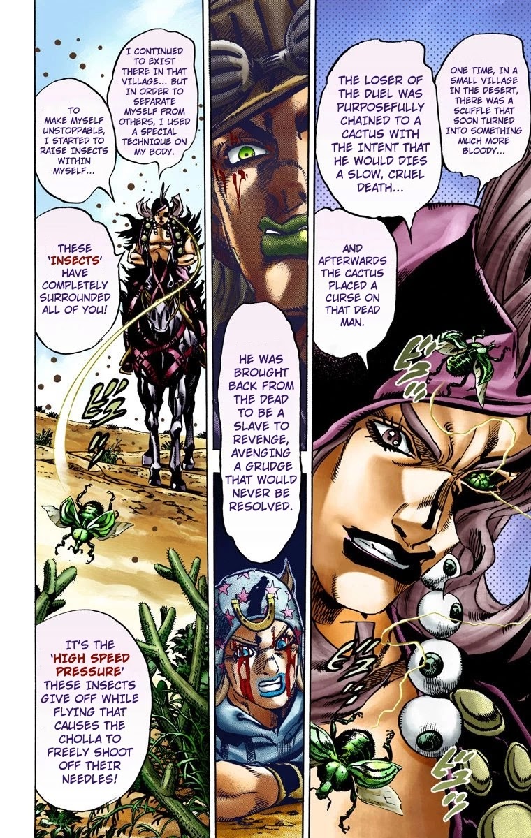 JoJo's Bizarre Adventure Part 7 - Steel Ball Run (Official Colored) chapter 14 page 25