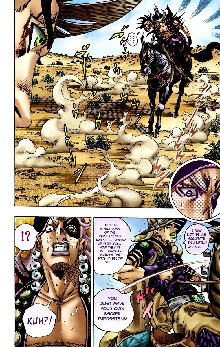 JoJo's Bizarre Adventure Part 7 - Steel Ball Run (Official Colored) chapter 14 page 27