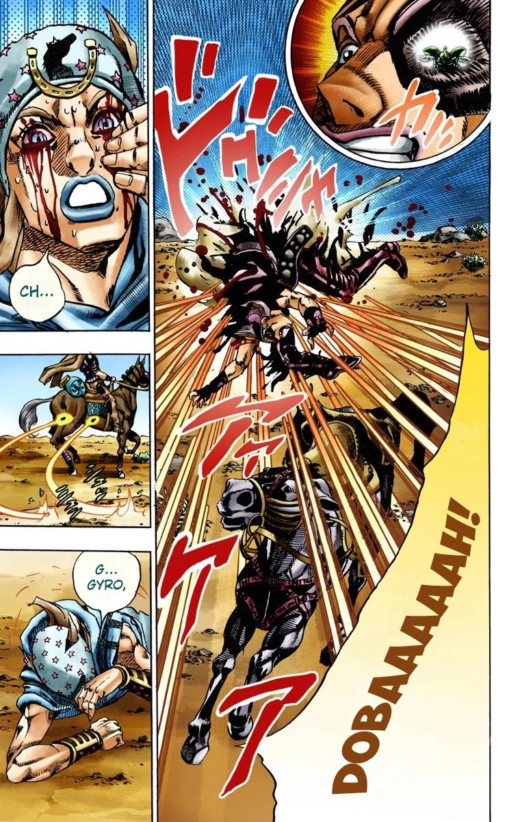 JoJo's Bizarre Adventure Part 7 - Steel Ball Run (Official Colored) chapter 14 page 28