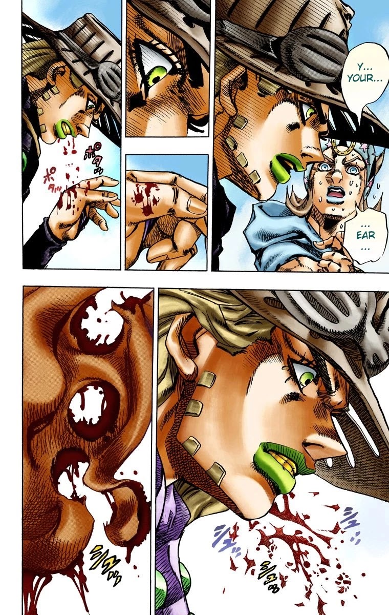 JoJo's Bizarre Adventure Part 7 - Steel Ball Run (Official Colored) chapter 14 page 7