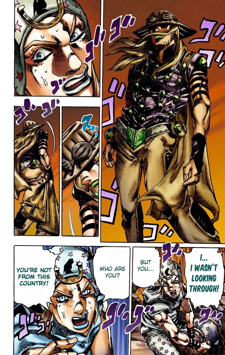 JoJo's Bizarre Adventure Part 7 - Steel Ball Run (Official Colored) chapter 15 page 13
