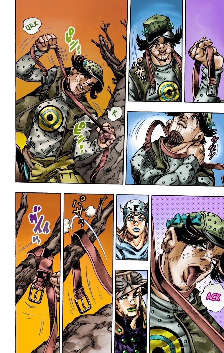 JoJo's Bizarre Adventure Part 7 - Steel Ball Run (Official Colored) chapter 15 page 19