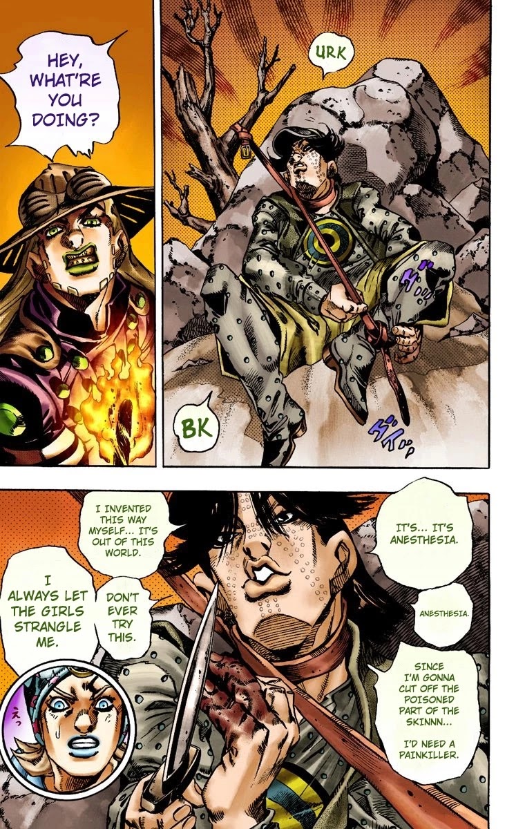 JoJo's Bizarre Adventure Part 7 - Steel Ball Run (Official Colored) chapter 15 page 20