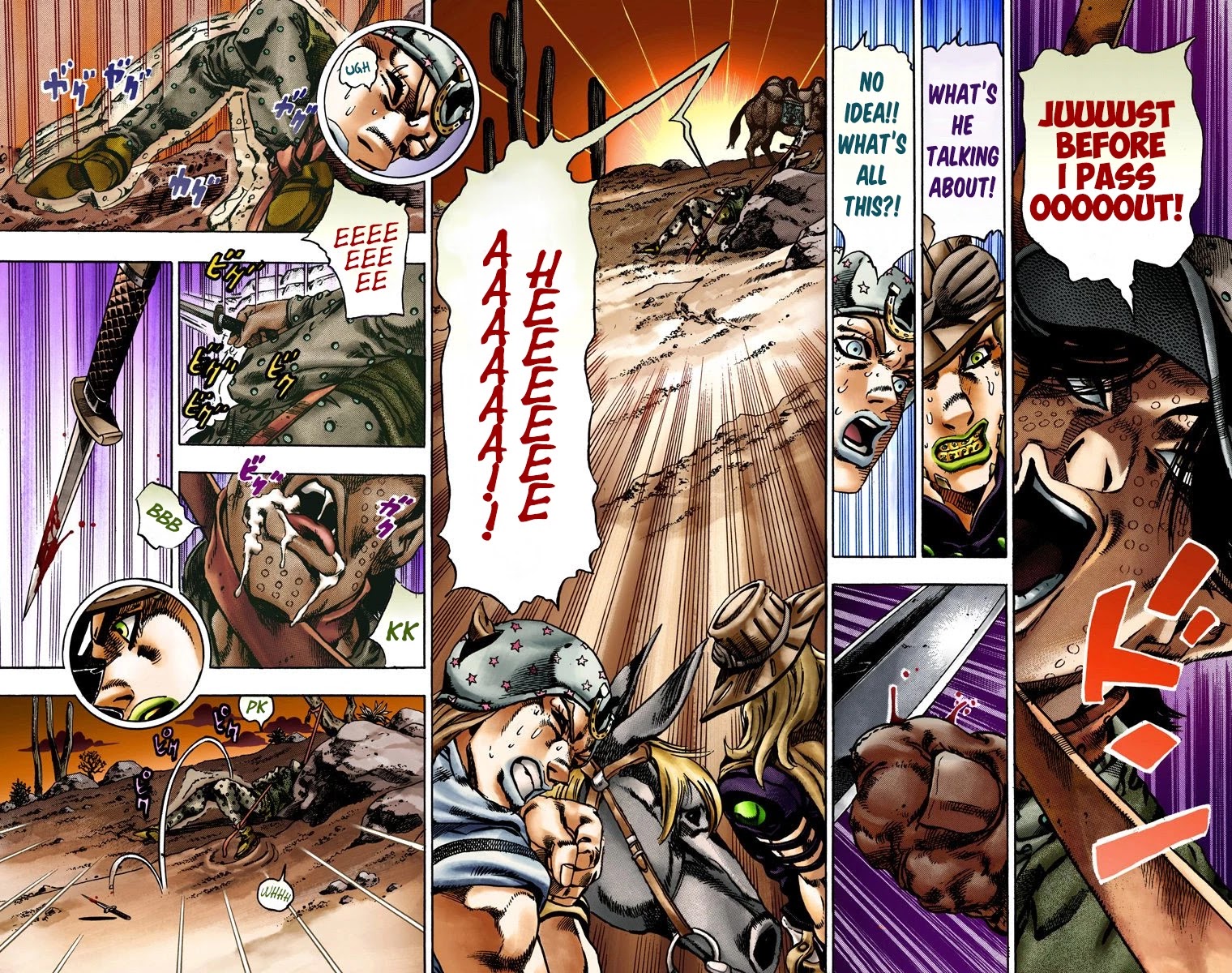 JoJo's Bizarre Adventure Part 7 - Steel Ball Run (Official Colored) chapter 15 page 21