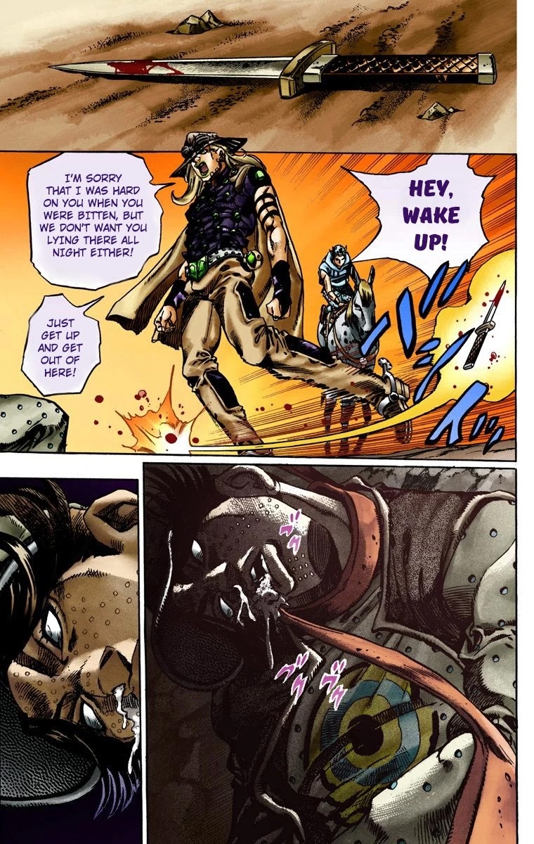 JoJo's Bizarre Adventure Part 7 - Steel Ball Run (Official Colored) chapter 15 page 23