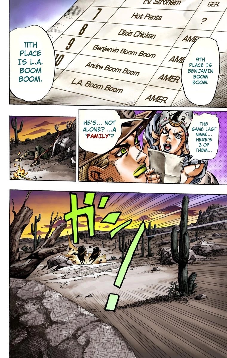 JoJo's Bizarre Adventure Part 7 - Steel Ball Run (Official Colored) chapter 15 page 26