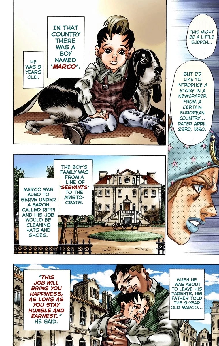 JoJo's Bizarre Adventure Part 7 - Steel Ball Run (Official Colored) chapter 15 page 3