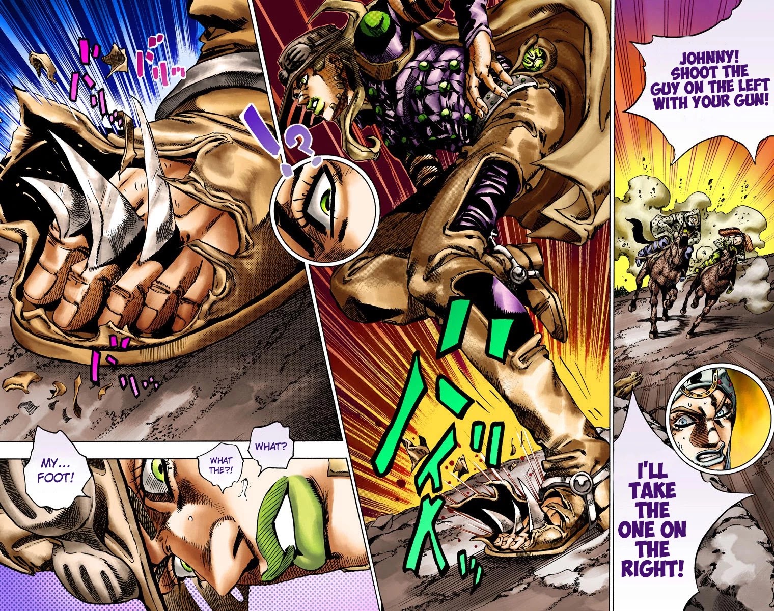 JoJo's Bizarre Adventure Part 7 - Steel Ball Run (Official Colored) chapter 15 page 30