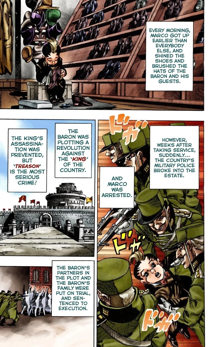 JoJo's Bizarre Adventure Part 7 - Steel Ball Run (Official Colored) chapter 15 page 4