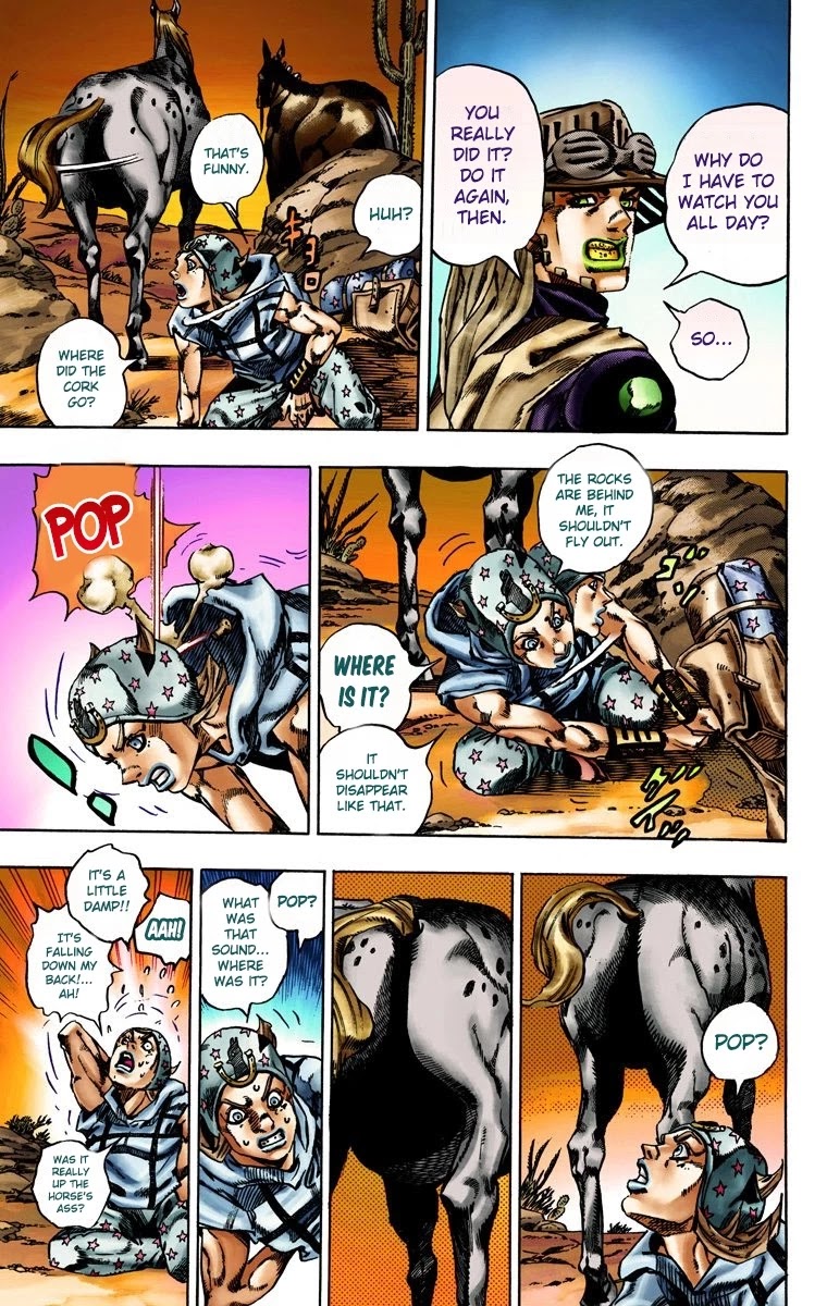 JoJo's Bizarre Adventure Part 7 - Steel Ball Run (Official Colored) chapter 15 page 8