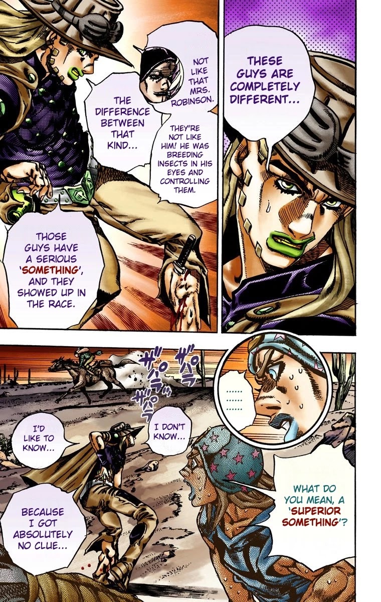 JoJo's Bizarre Adventure Part 7 - Steel Ball Run (Official Colored) chapter 16 page 16