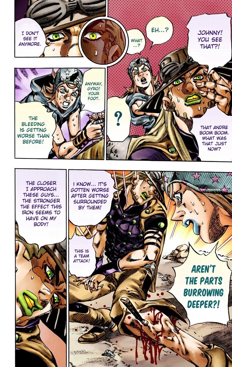 JoJo's Bizarre Adventure Part 7 - Steel Ball Run (Official Colored) chapter 16 page 18
