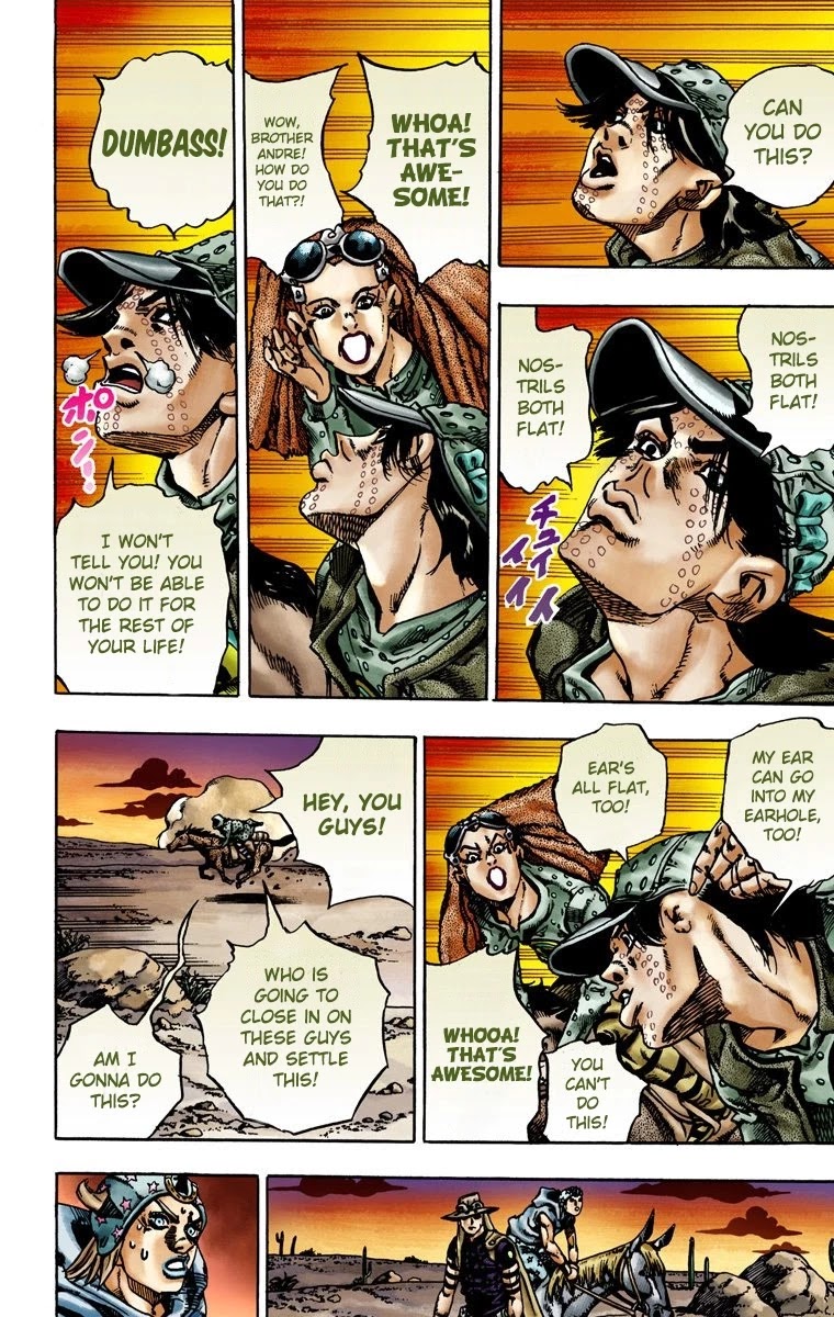 JoJo's Bizarre Adventure Part 7 - Steel Ball Run (Official Colored) chapter 16 page 20