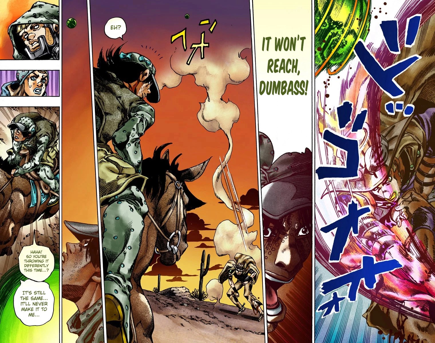 JoJo's Bizarre Adventure Part 7 - Steel Ball Run (Official Colored) chapter 16 page 24