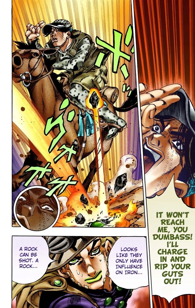 JoJo's Bizarre Adventure Part 7 - Steel Ball Run (Official Colored) chapter 16 page 25