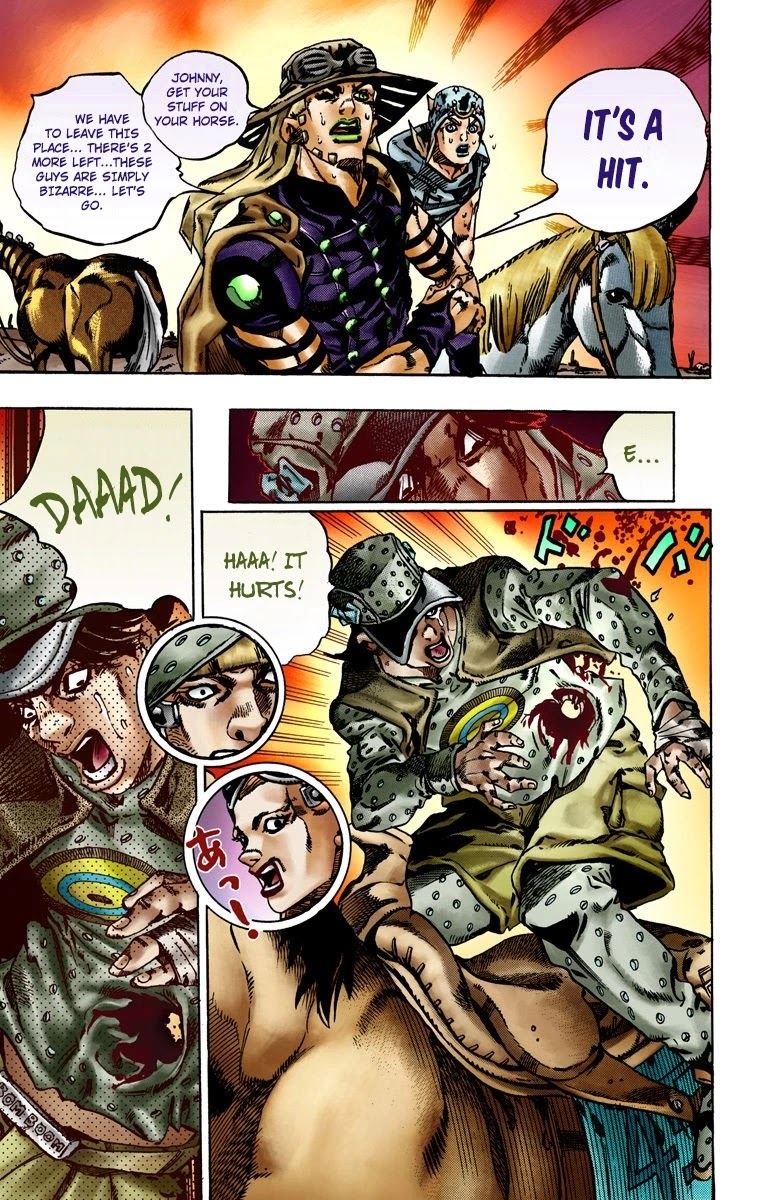 JoJo's Bizarre Adventure Part 7 - Steel Ball Run (Official Colored) chapter 16 page 26