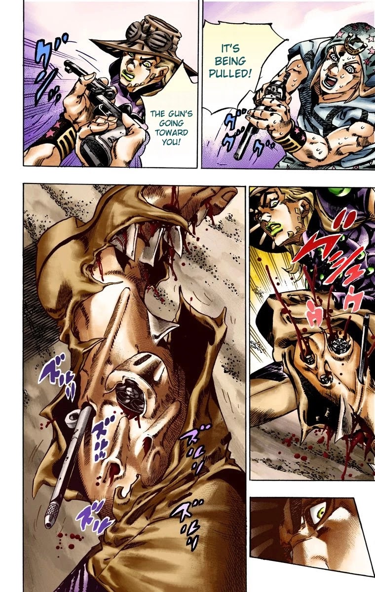 JoJo's Bizarre Adventure Part 7 - Steel Ball Run (Official Colored) chapter 16 page 8