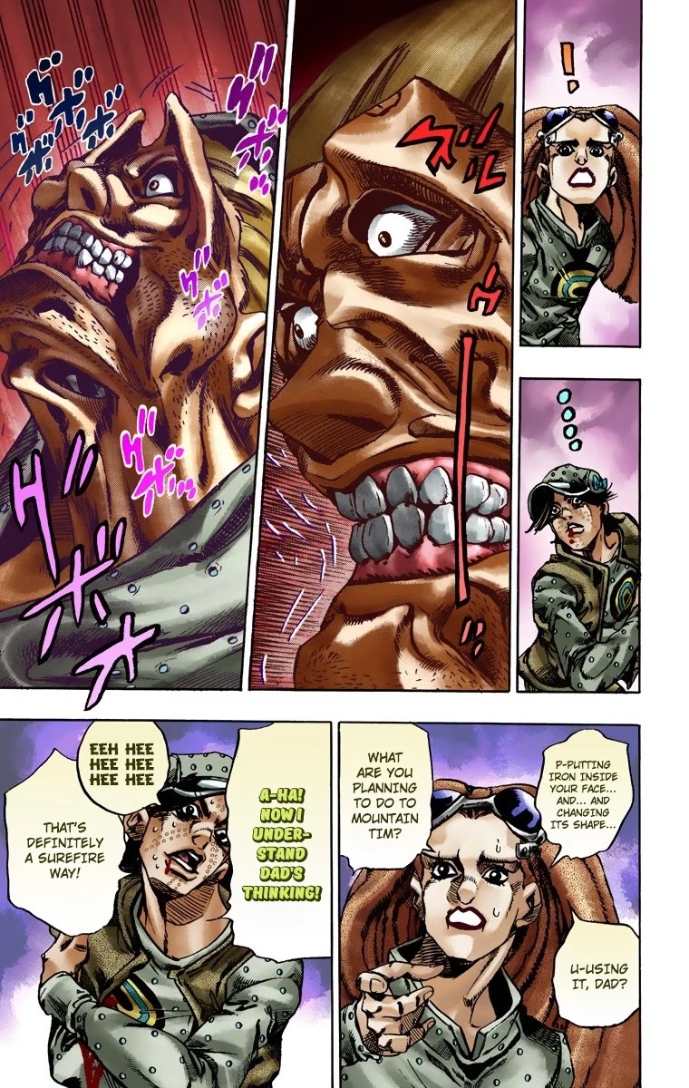 JoJo's Bizarre Adventure Part 7 - Steel Ball Run (Official Colored) chapter 17 page 11