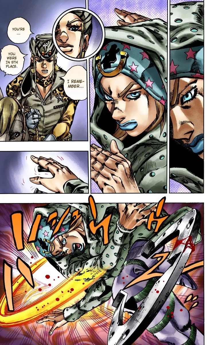 JoJo's Bizarre Adventure Part 7 - Steel Ball Run (Official Colored) chapter 17 page 16