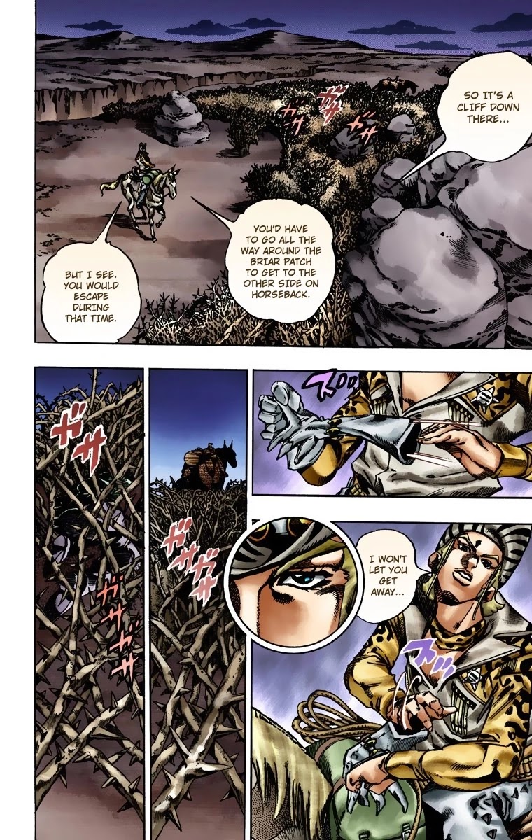 JoJo's Bizarre Adventure Part 7 - Steel Ball Run (Official Colored) chapter 17 page 19