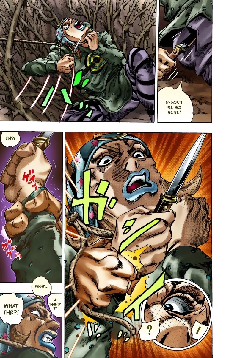JoJo's Bizarre Adventure Part 7 - Steel Ball Run (Official Colored) chapter 17 page 22