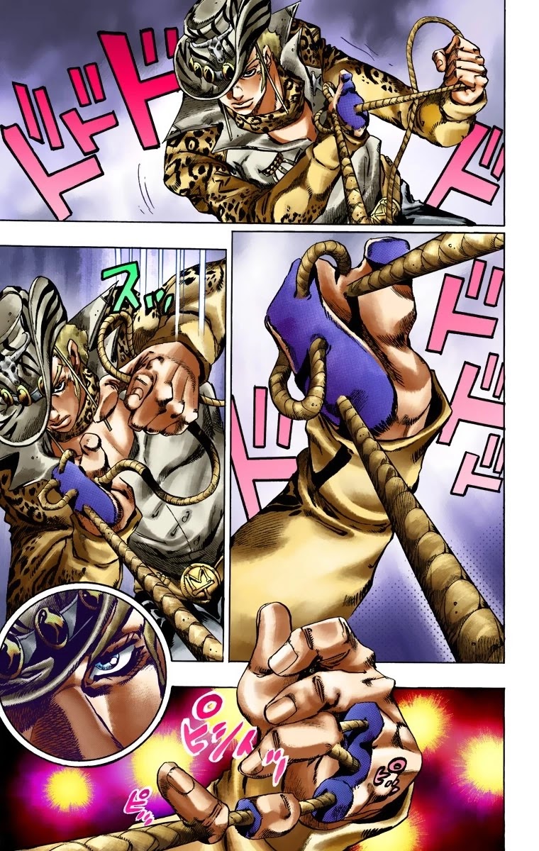 JoJo's Bizarre Adventure Part 7 - Steel Ball Run (Official Colored) chapter 17 page 24
