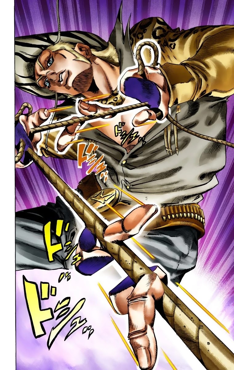 JoJo's Bizarre Adventure Part 7 - Steel Ball Run (Official Colored) chapter 17 page 25