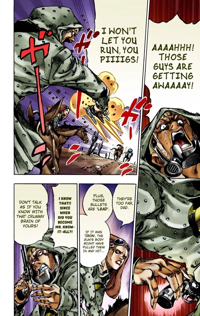 JoJo's Bizarre Adventure Part 7 - Steel Ball Run (Official Colored) chapter 17 page 4