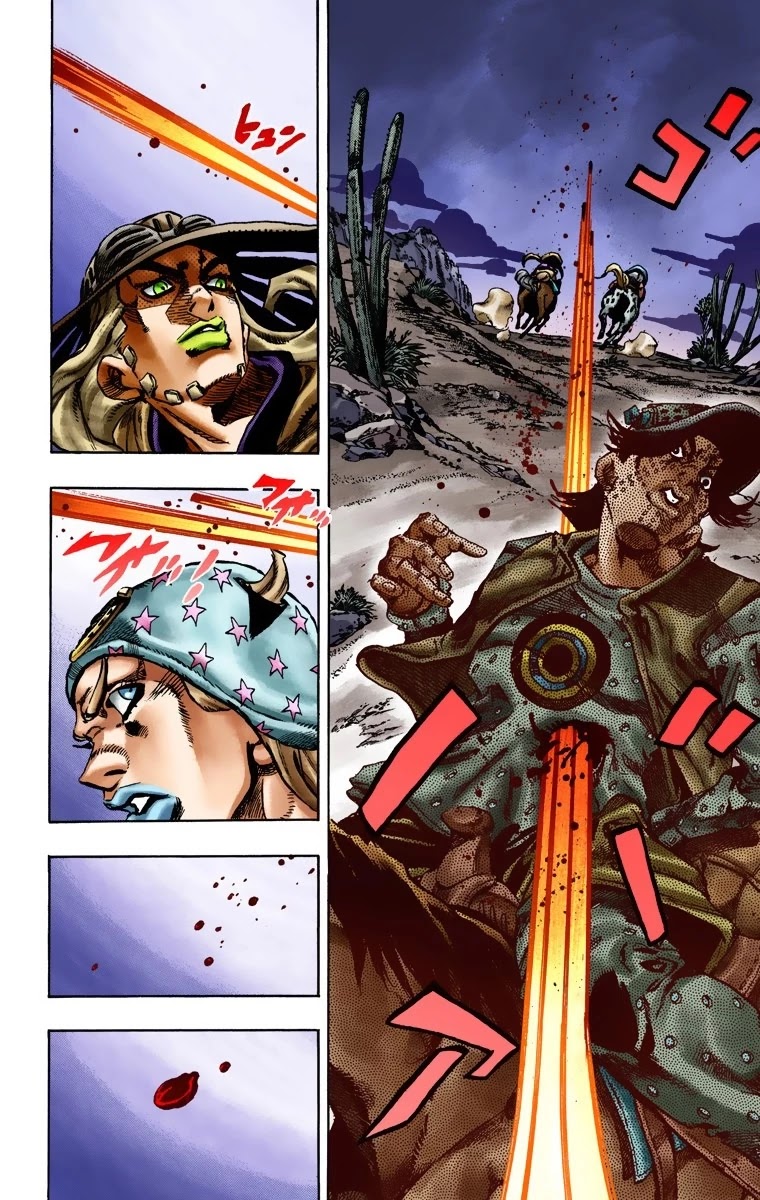 JoJo's Bizarre Adventure Part 7 - Steel Ball Run (Official Colored) chapter 17 page 6