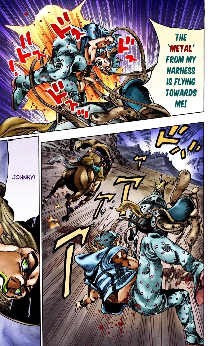 JoJo's Bizarre Adventure Part 7 - Steel Ball Run (Official Colored) chapter 18 page 10
