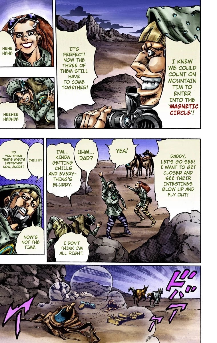 JoJo's Bizarre Adventure Part 7 - Steel Ball Run (Official Colored) chapter 18 page 12