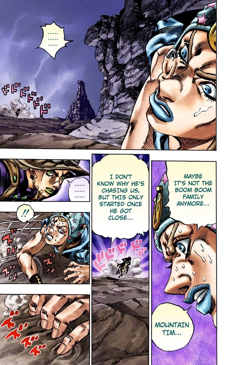 JoJo's Bizarre Adventure Part 7 - Steel Ball Run (Official Colored) chapter 18 page 14