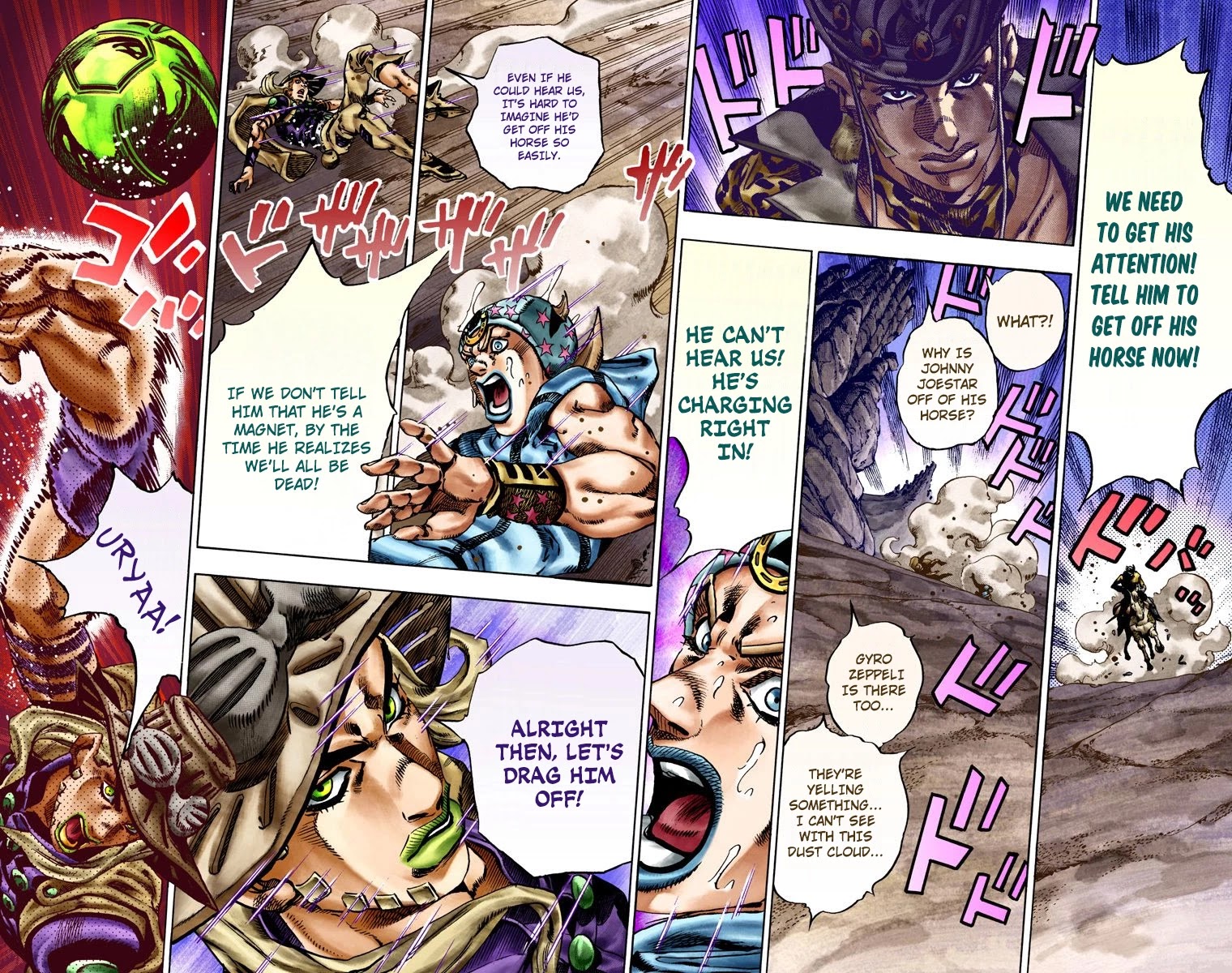 JoJo's Bizarre Adventure Part 7 - Steel Ball Run (Official Colored) chapter 18 page 18