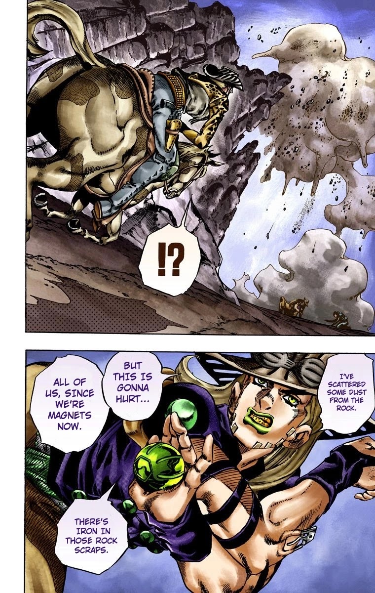 JoJo's Bizarre Adventure Part 7 - Steel Ball Run (Official Colored) chapter 18 page 21