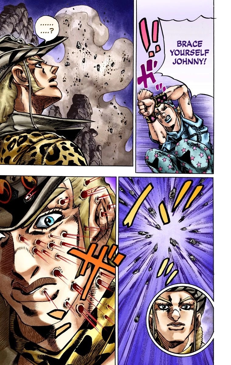 JoJo's Bizarre Adventure Part 7 - Steel Ball Run (Official Colored) chapter 18 page 22