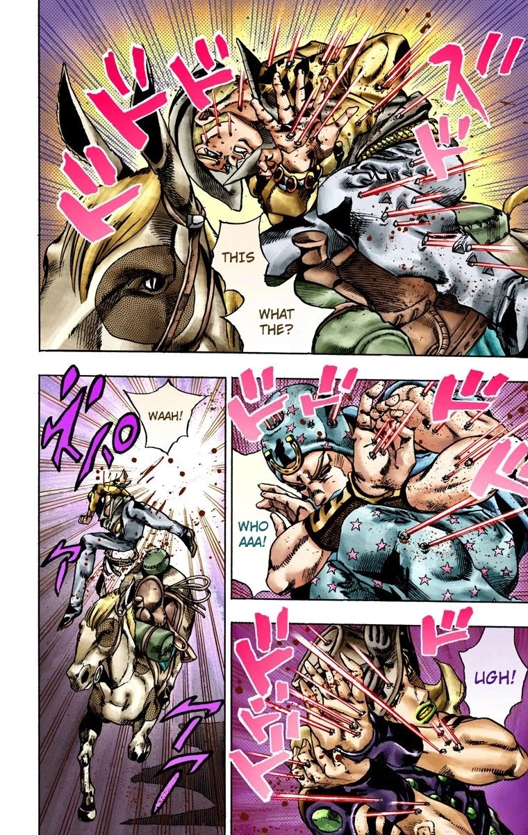 JoJo's Bizarre Adventure Part 7 - Steel Ball Run (Official Colored) chapter 18 page 23