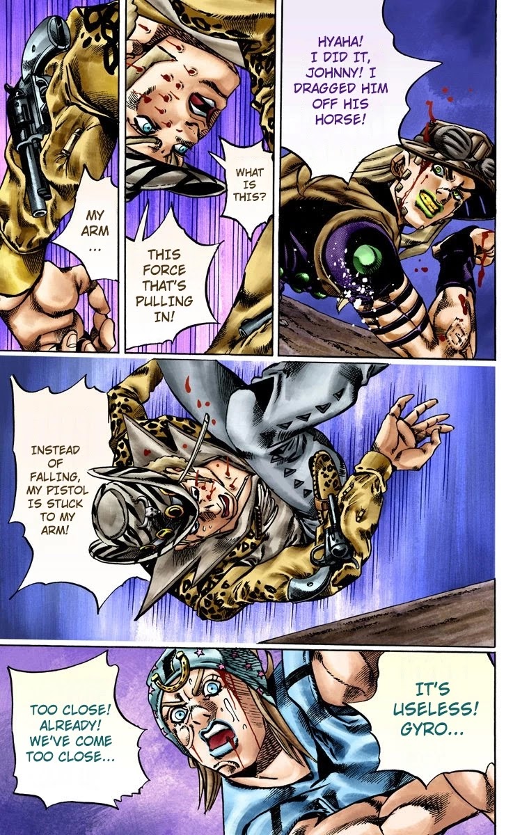 JoJo's Bizarre Adventure Part 7 - Steel Ball Run (Official Colored) chapter 18 page 24
