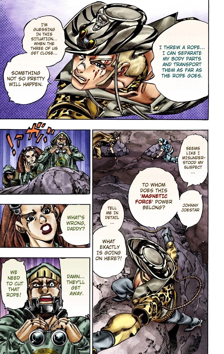 JoJo's Bizarre Adventure Part 7 - Steel Ball Run (Official Colored) chapter 18 page 28